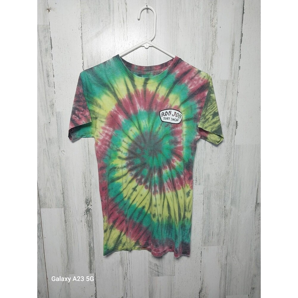 Ron Jon Surf Shop T-Shirt Tie Dyed Bullseye Florida Small